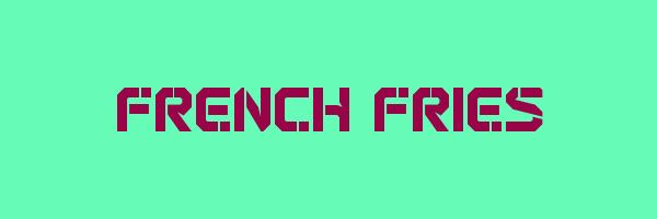 FRENCH FRIES Logo
