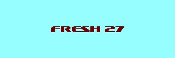 FRESH 27 Logo