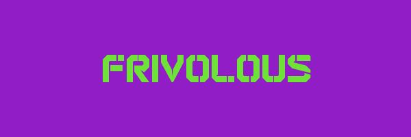FRIVOLOUS Logo