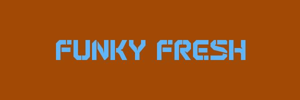 FUNKY FRESH Logo