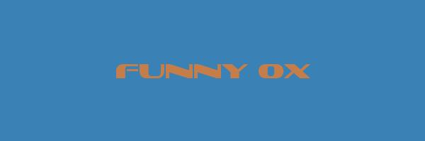FUNNY OX Logo