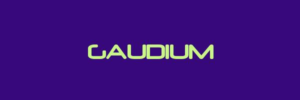 GAUDIUM Logo
