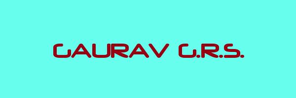 GAURAV G.R.S. Logo