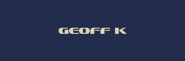GEOFF K Logo