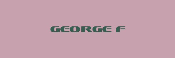 GEORGE F Logo