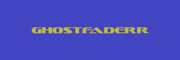 GHOSTFADERR Logo