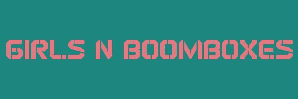 GIRLS N BOOMBOXES Logo