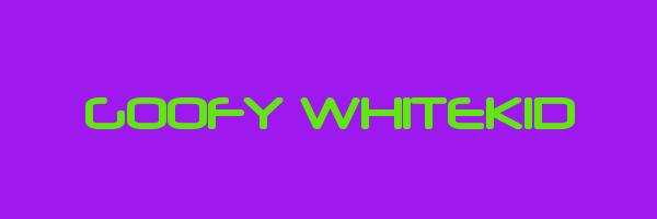 GOOFY WHITEKID Logo