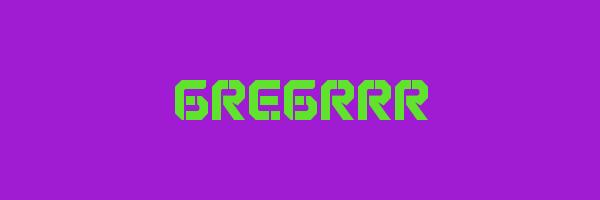 GREGRRR Logo