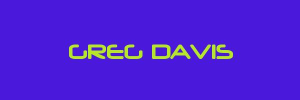 GREG DAVIS Logo