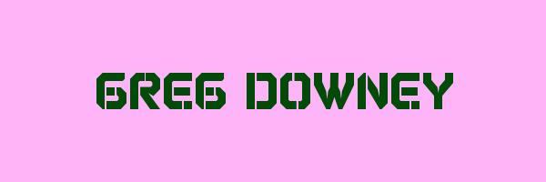 GREG DOWNEY Logo