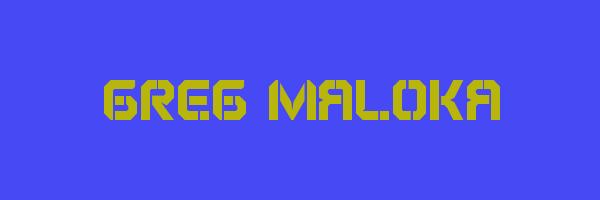 GREG MALOKA Logo