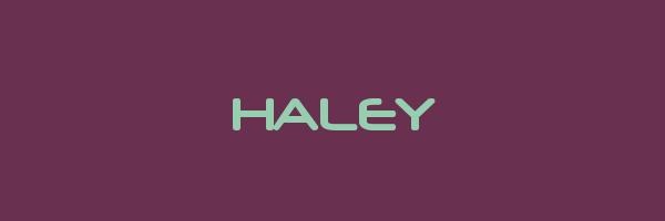 HALEY Logo