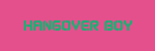 HANGOVER BOY Logo