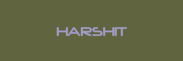 HARSHIT Logo
