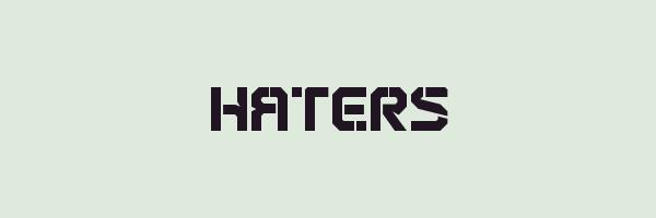 HATERS Logo