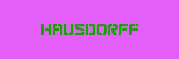 HAUSDORFF Logo
