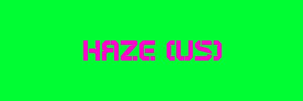 HAZE (US) Logo