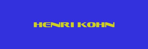 HENRI KOHN Logo