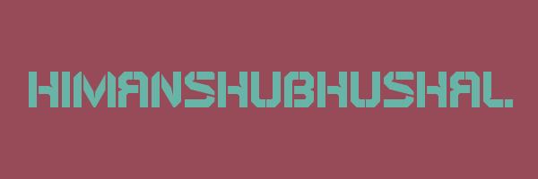 HIMANSHUBHUSHAL Logo