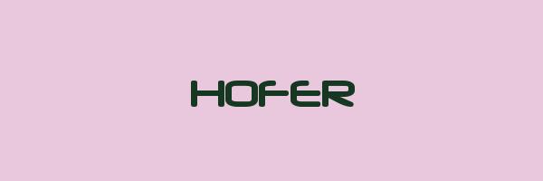 HOFER Logo