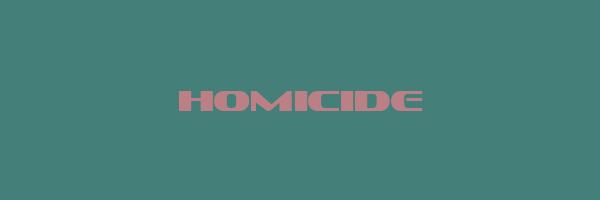 HOMICIDE Logo