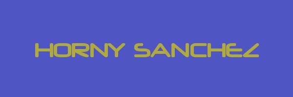 HORNY SANCHEZ Logo