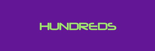 HUNDREDS Logo