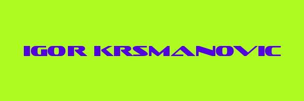 IGOR KRSMANOVIC Logo
