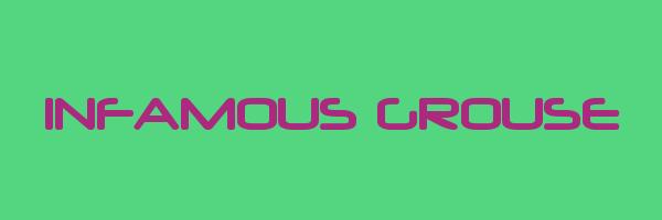 INFAMOUS GROUSE Logo