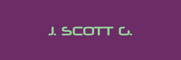 J. SCOTT G. Logo