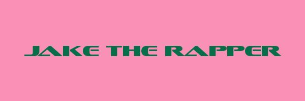 JAKE THE RAPPER Logo