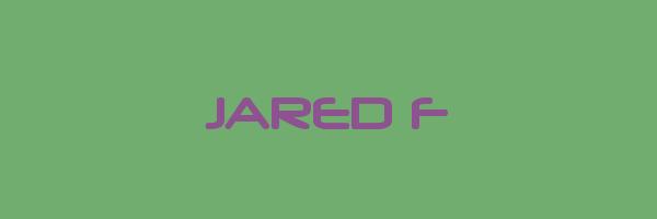 JARED F Logo