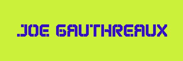 JOE GAUTHREAUX Logo