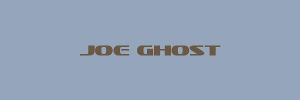 JOE GHOST Logo