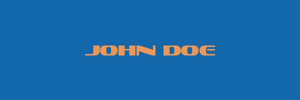 JOHN DOE Logo