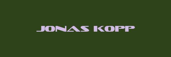 JONAS KOPP Logo