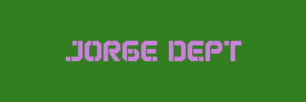 JORGE DEPT Logo
