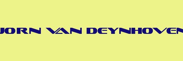 JORN VAN DEYNHOVEN Logo