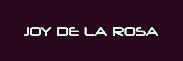 JOY DE LA ROSA Logo