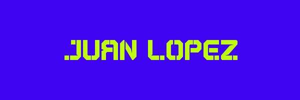 JUAN LOPEZ Logo