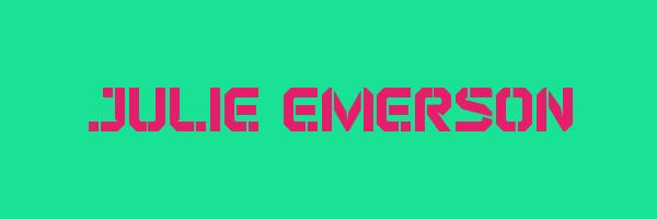JULIE EMERSON Logo