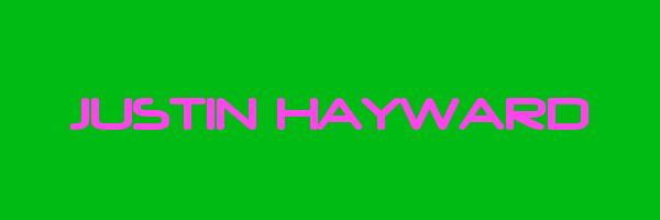 JUSTIN HAYWARD Logo