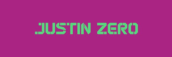 JUSTIN ZERO Logo