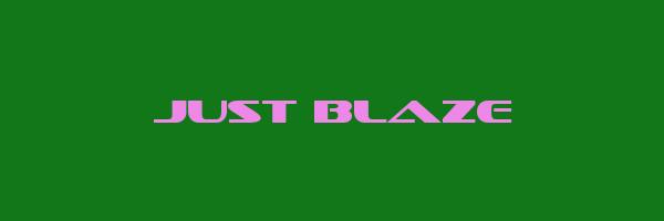JUST BLAZE Logo
