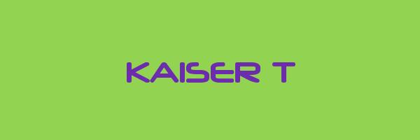 KAISER T Logo