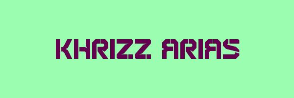 KHRIZZ ARIAS Logo