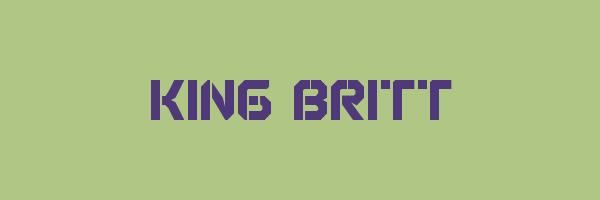 KING BRITT Logo