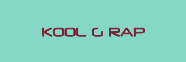 KOOL G RAP Logo