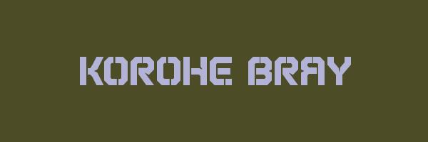 KOROHE BRAY Logo